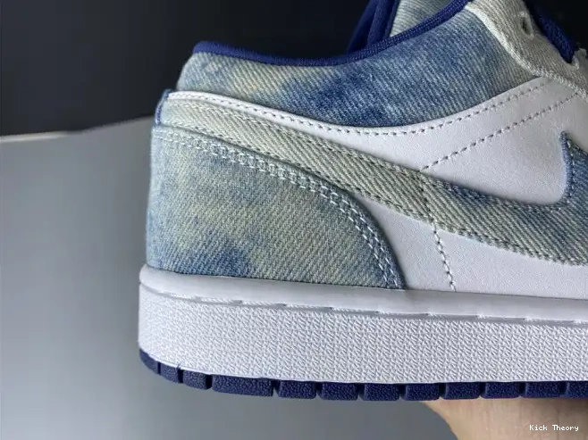 Kicked Out Shoe Store 1 Washed Jordan CZ8455-100 Denim Low Air 0605